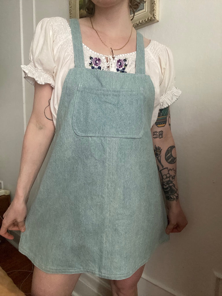 Handmade Denim Pinafore