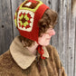 Mushroom Granny Square Bonnet