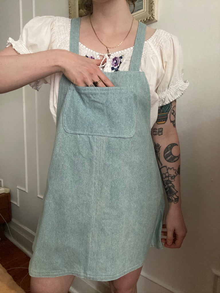Handmade Denim Pinafore