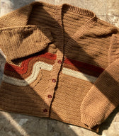 70s Supergraphics Cardigan Pattern - Digital Download – Lemon Ephemera