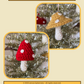 Merry Mushroom Ornaments Crochet Pattern - Digital Download