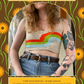 Seventies Supergraphics Top Crochet Pattern - Digital Download